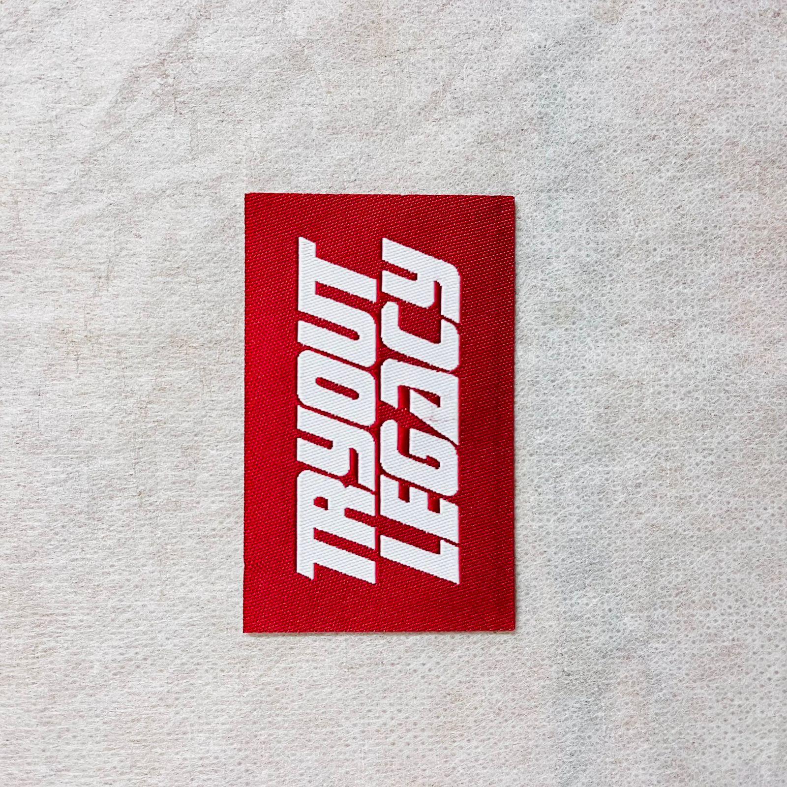 Custom woven brand label sample by Labelwala — example 6