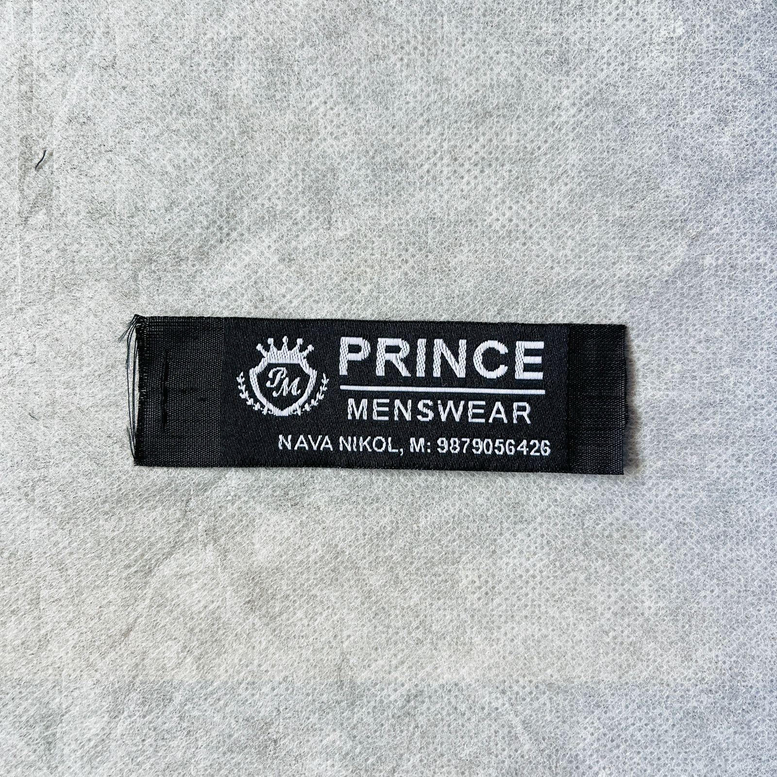 Custom woven brand label sample by Labelwala — example 7