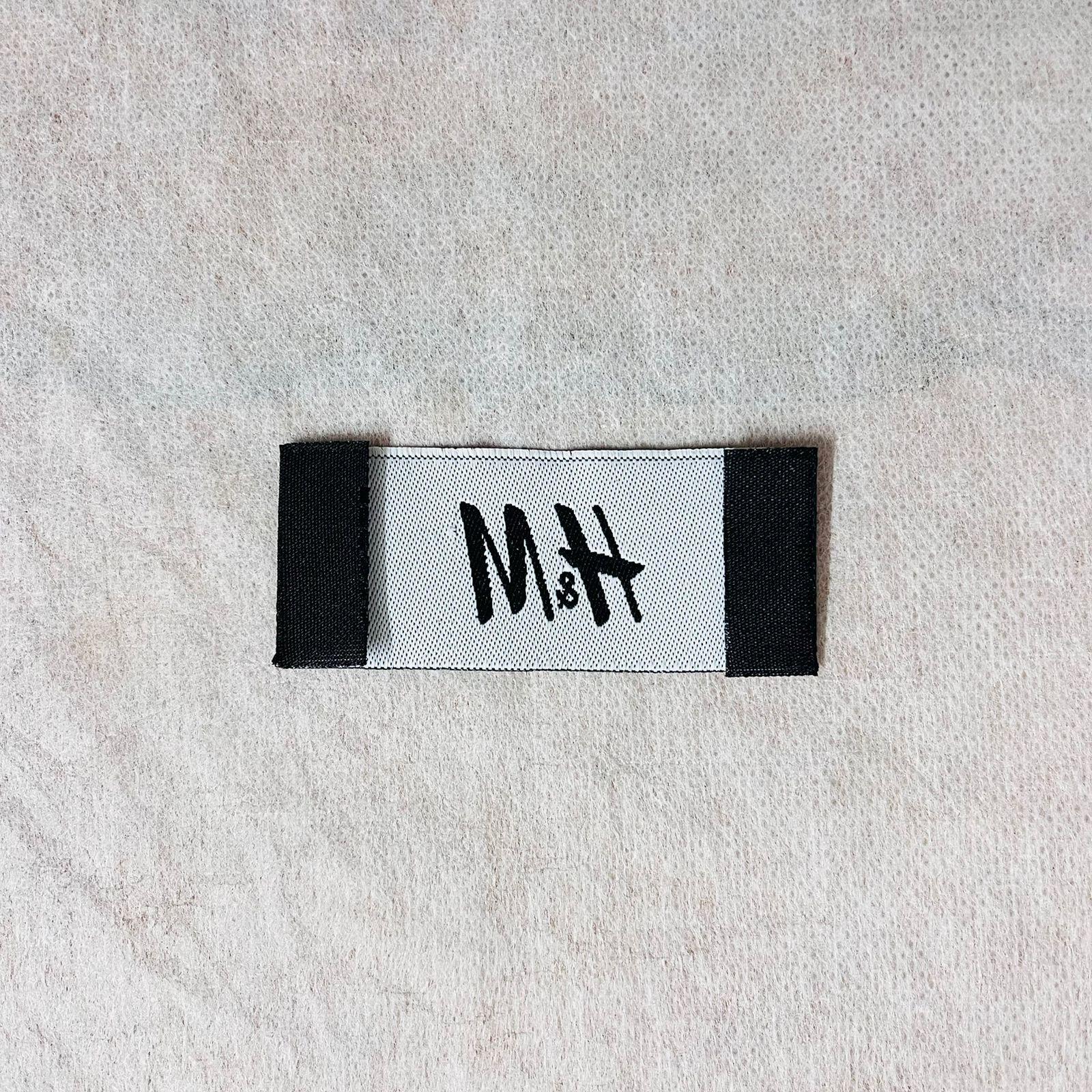 Custom woven brand label sample by Labelwala — example 9