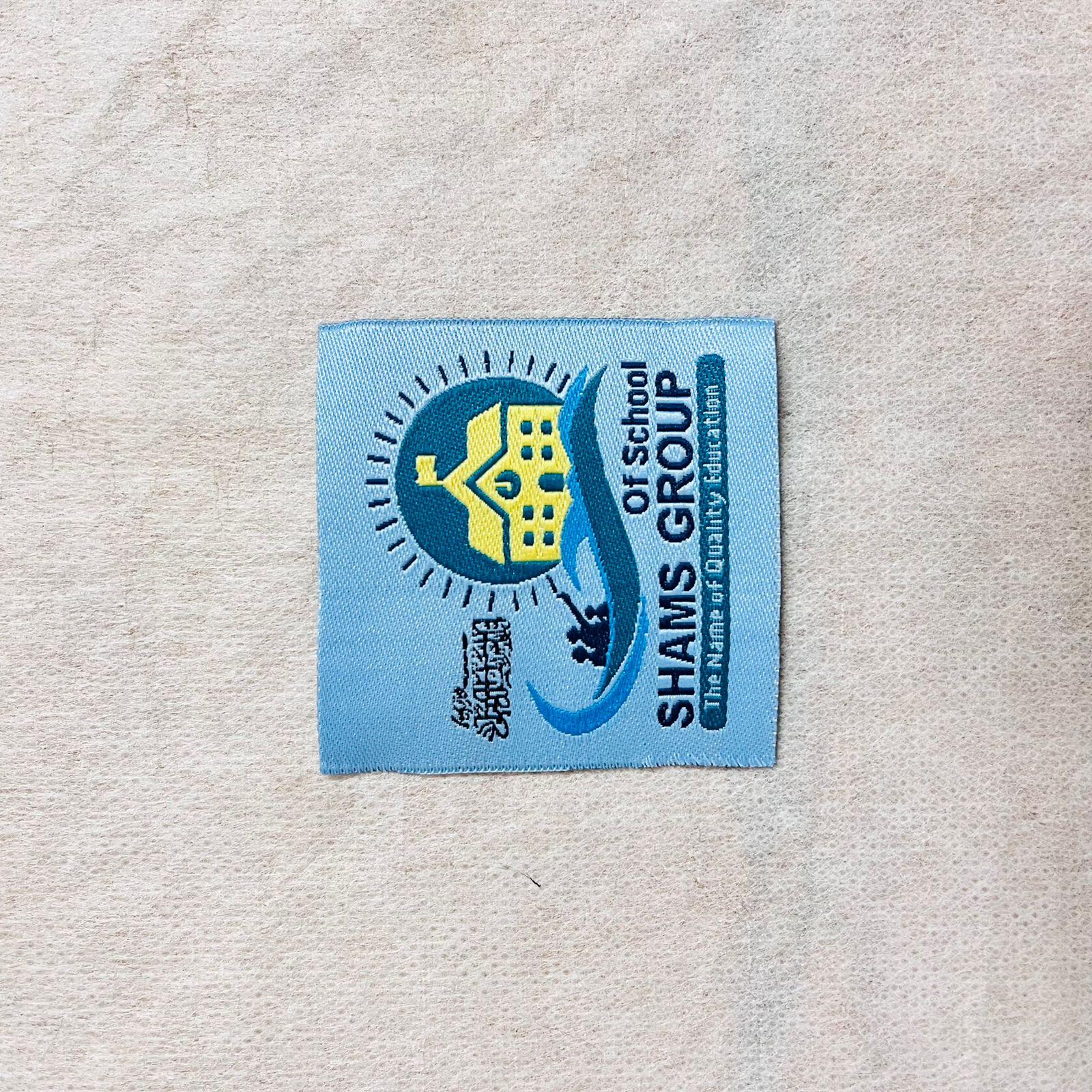 Custom woven brand label sample by Labelwala — example 10