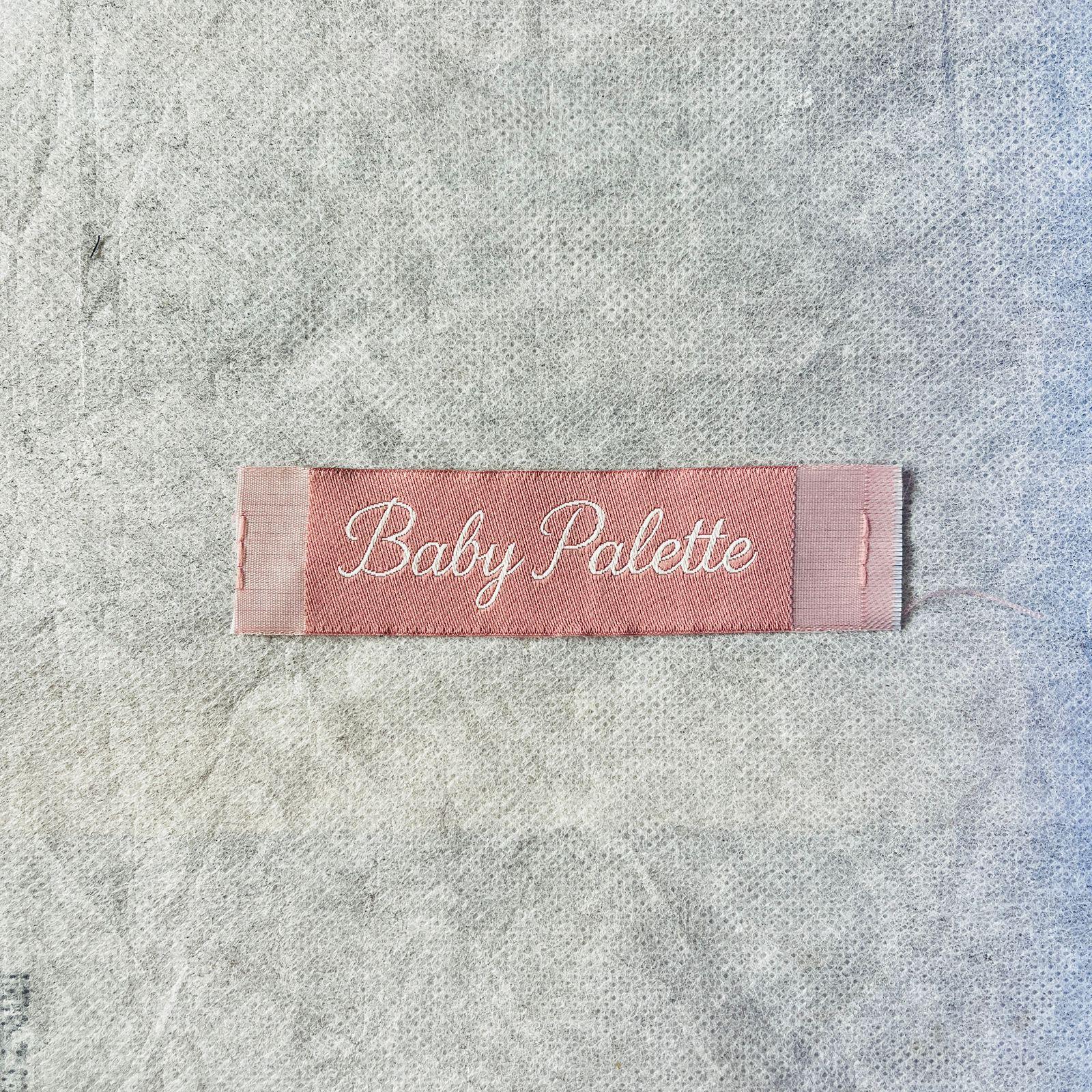 Custom woven brand label sample by Labelwala — example 11