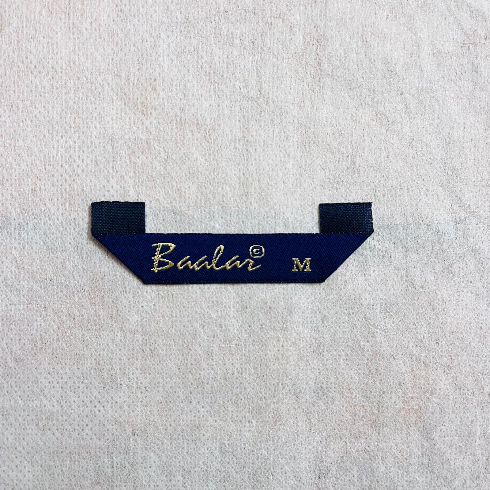 Custom woven brand label sample by Labelwala — example 19