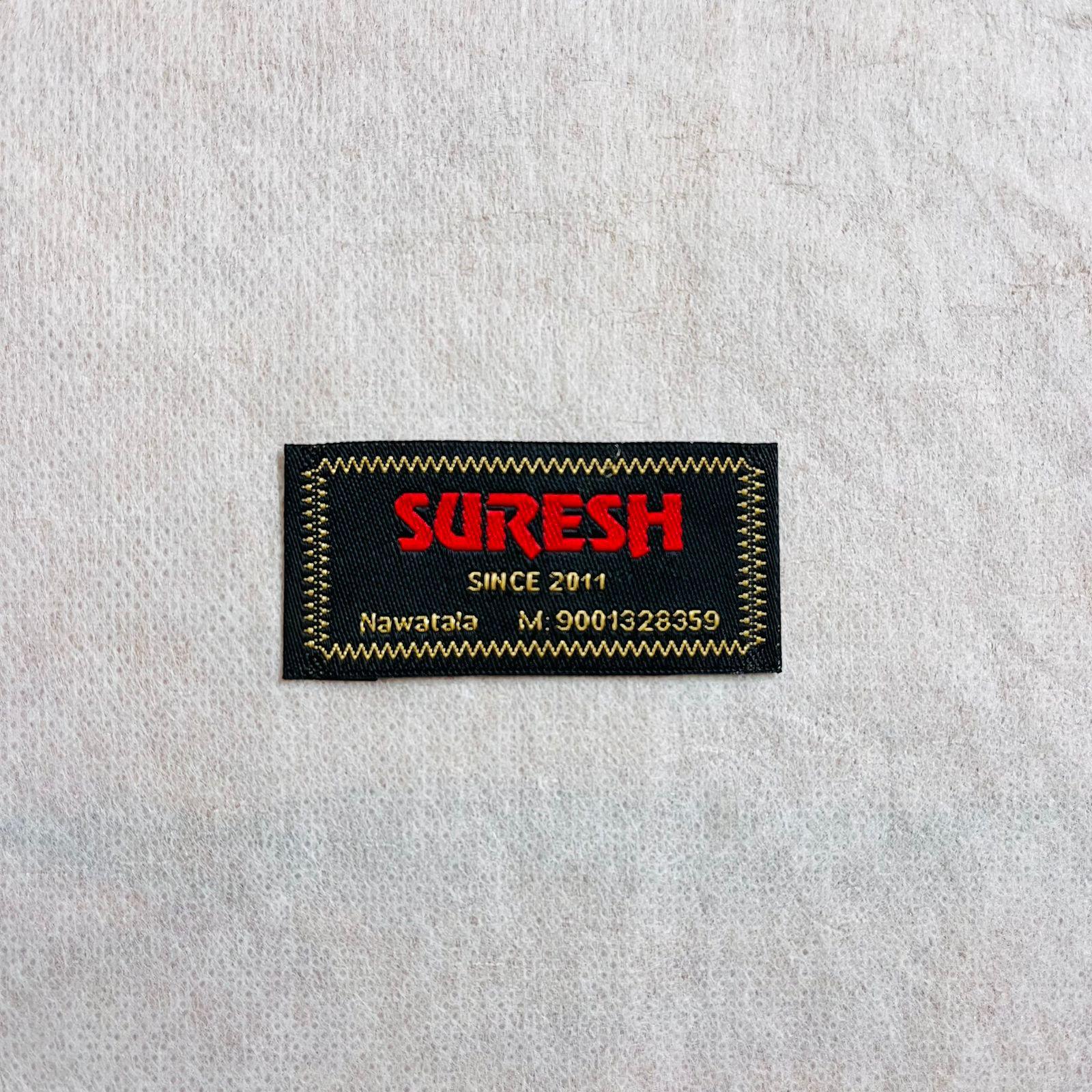 Custom woven brand label sample by Labelwala — example 20