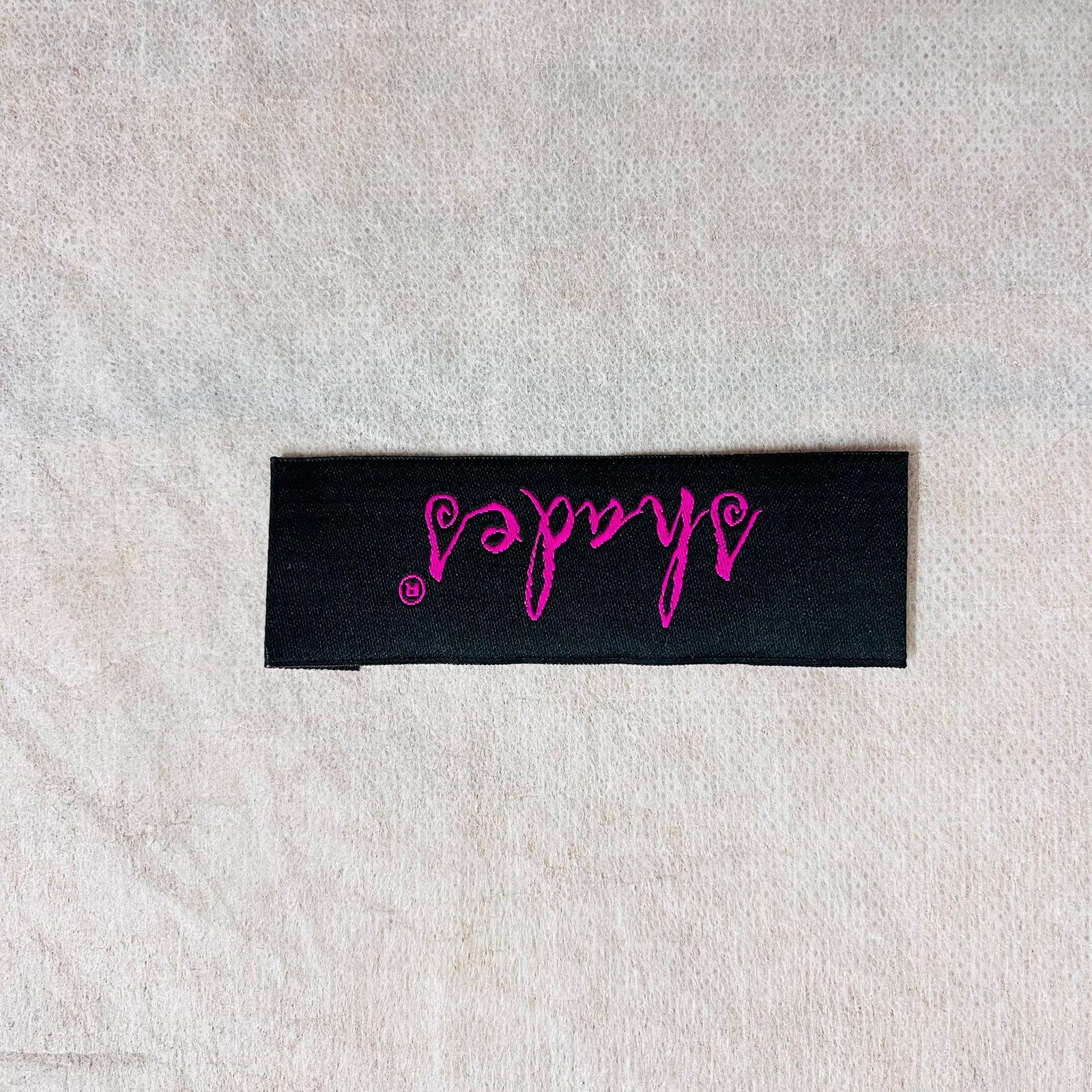 Custom woven brand label sample by Labelwala — example 26