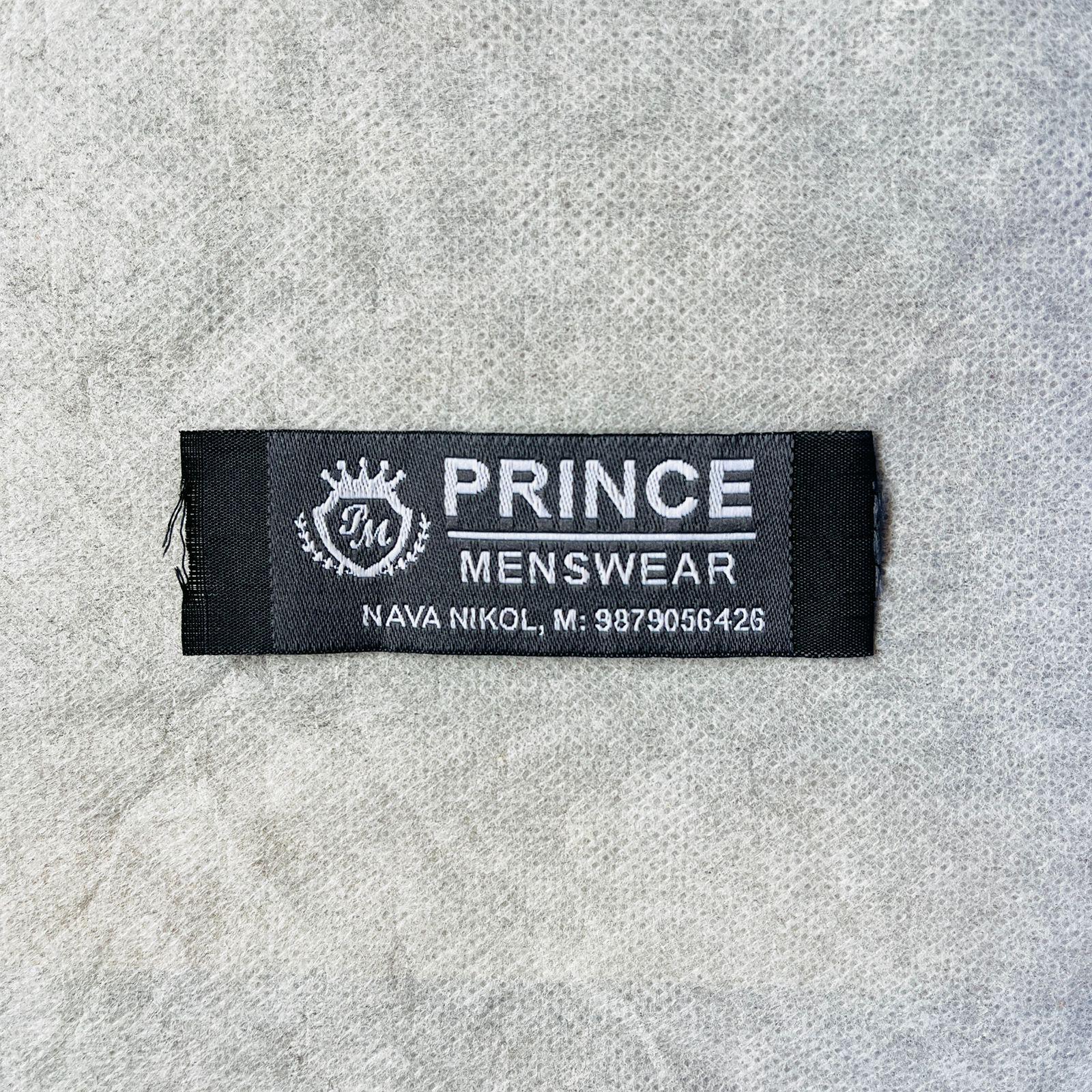 Custom woven brand label sample by Labelwala — example 43