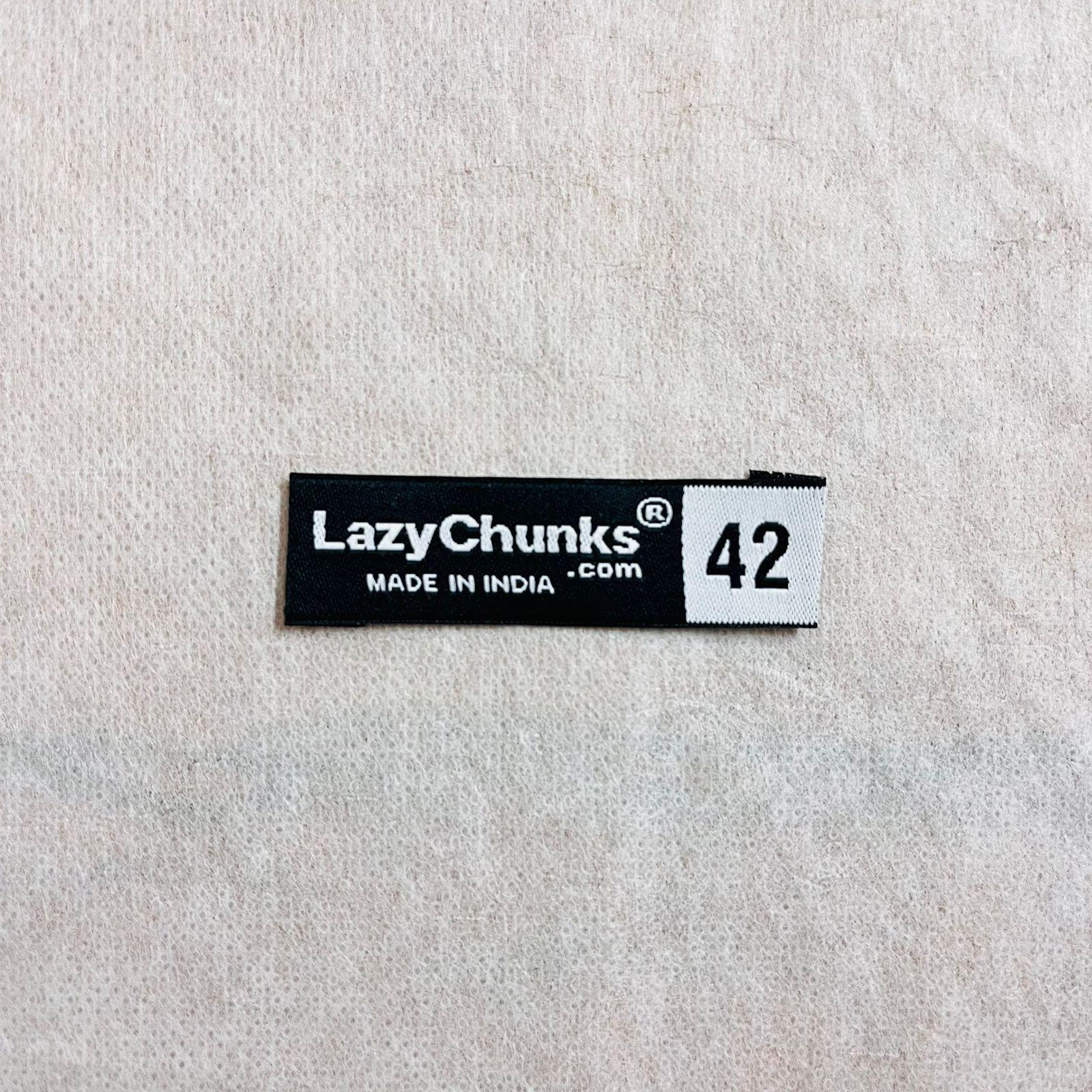 Custom woven brand label sample by Labelwala — example 46